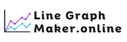 line graph maker online dark logo